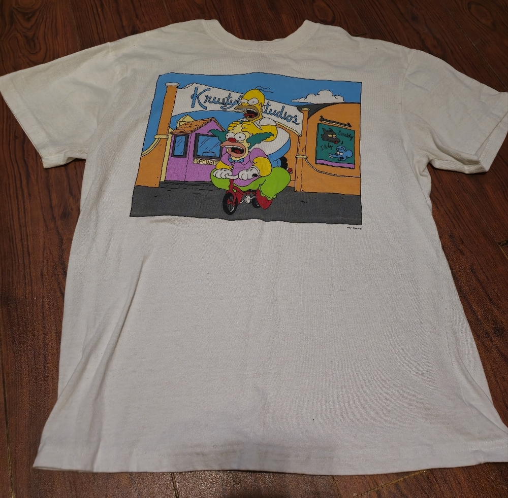 The Simpsons shirt size medium